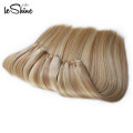 Double Bundle 100% Cheveux Humains Brésiliens Straight Bundles Vague Européenne / Russe 613 Blonde Cheveux